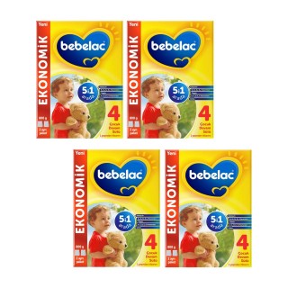 Bebelac 4 Devam Sütü 800 gr 4 Adet