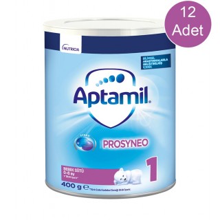 Aptamil Prosyneo 1 Numara Bebek Devam Sütü 400 gr 12 adet