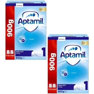 Aptamil 1 Bebek Sütü 900 gr 2 Adet