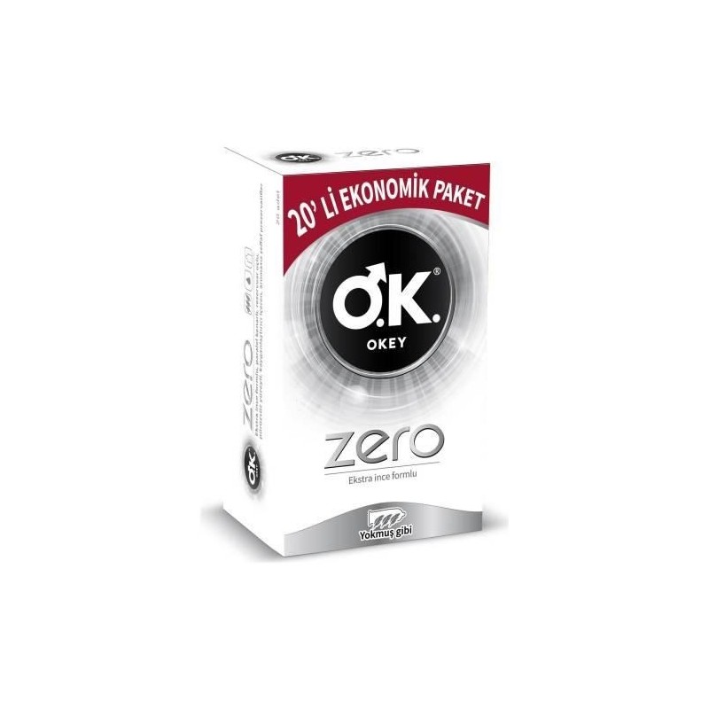 Okey Prezervatif Zero Ekonomik 20'li
