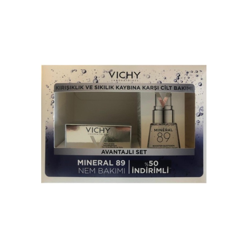 Vichy Liftactiv Supreme Kuru Cream & Vichy Mineral 89 30 Ml %50 İndirimli Avantajlı Set