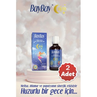 Baybay Night Damla 2 Adet  50 ml