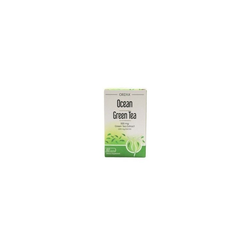 Ocean Green Tea 500 mg Takviye Edici Gıda 60 Kapsül