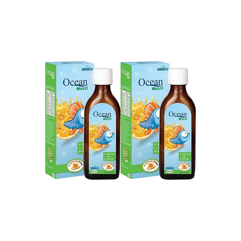 Ocean Multi Balık Yağı 2 li 150 ml Şurup