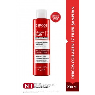 Vichy Dercos Collagen 17 Filler Tüm Saç Tipleri İçin Şampuan 200 Ml
