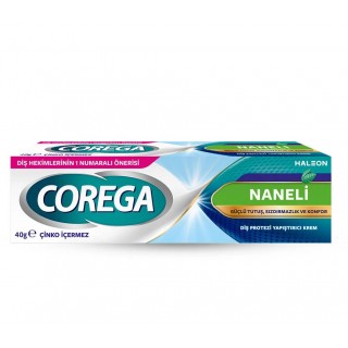 Corega Naneli 40 gr Diş Protezi Yapıştırıcı Krem