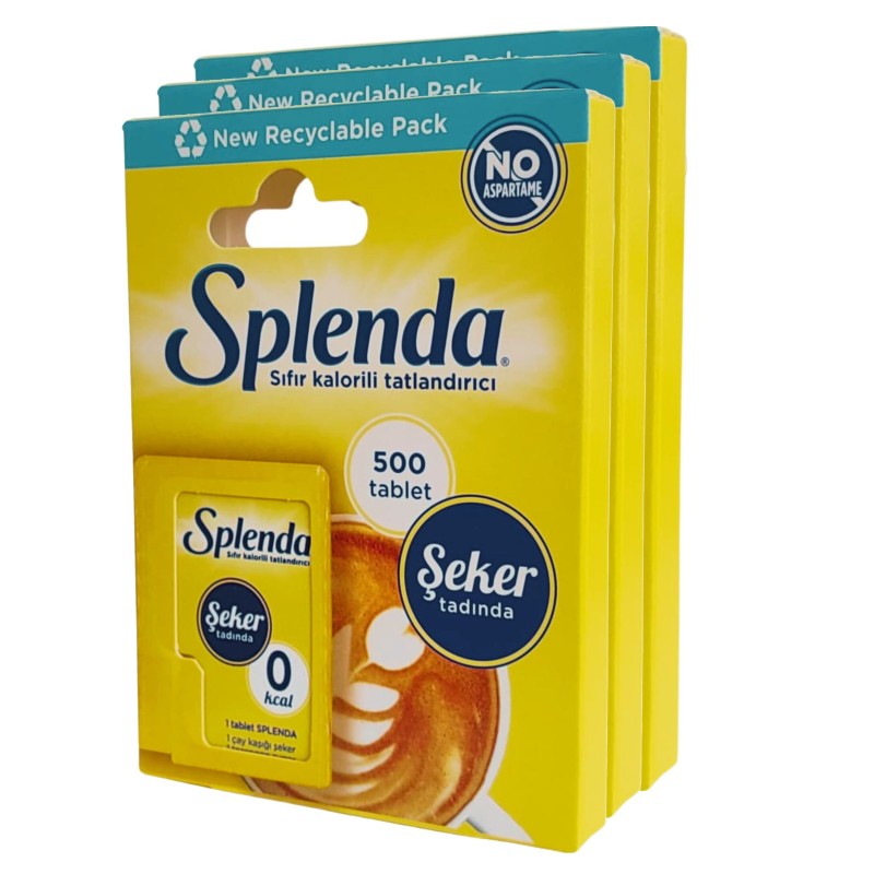 Splenda Tatlandırıcı 500 Tablet 3 Adet