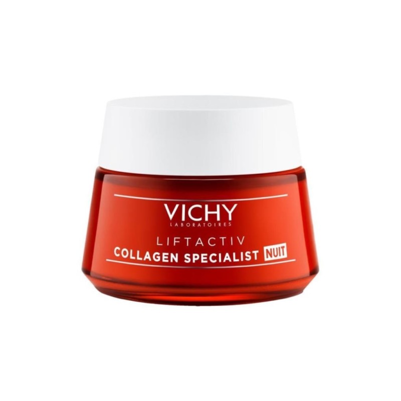 Vichy Liftactiv Collagen Specialist Nuit 50 ml Yaşlanma Karşıtı Gece Kremi