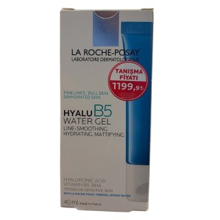 La Roche-Posay Hyalu B5 Pürüzsüzleştirici, Nemlendirici ve Matlaştırıcı Su Bazlı Jel 40 ml