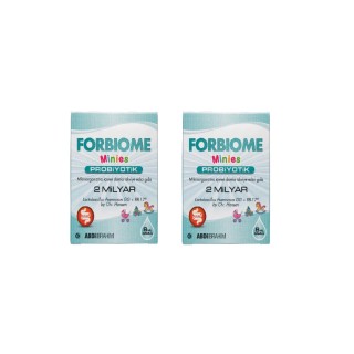 Forbiome Minies 2 Milyar Probiyotik Damla 8 Ml 2 Adet