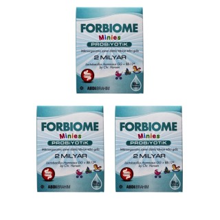 Forbiome Minies Probiyotik 2 Milyar 8ml Damla 3 Adet
