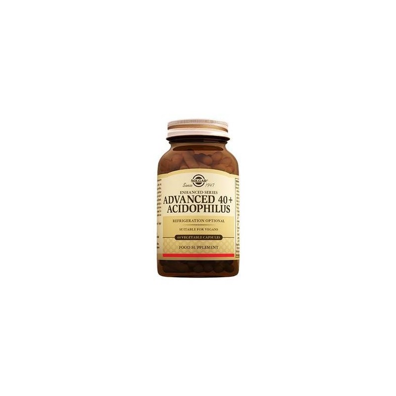 Solgar Advanced 40+ Acidophilus 60 Kapsül