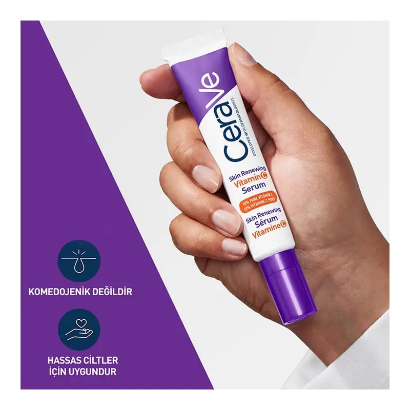 Cerave Skin Renewing Vitamin C 30 ml Yüz Serumu