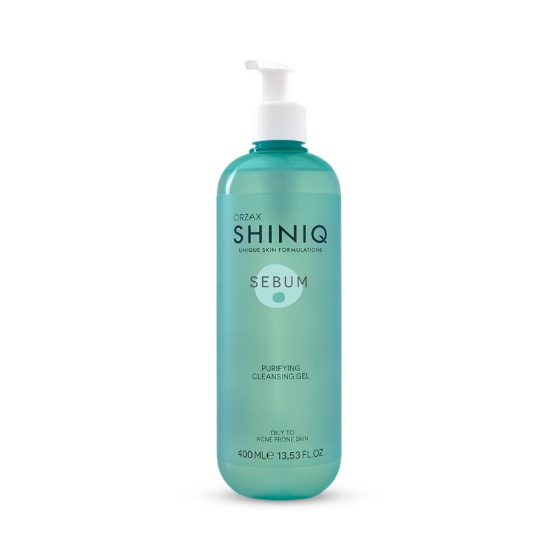 Orzax Shiniq Sebum Purifying Cleansing Gel 400 Ml