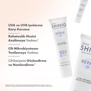 Orzax Shiniq Repair Onarıcı ve Koruyucu Bakım Kremi Spf 50+ 40 ml