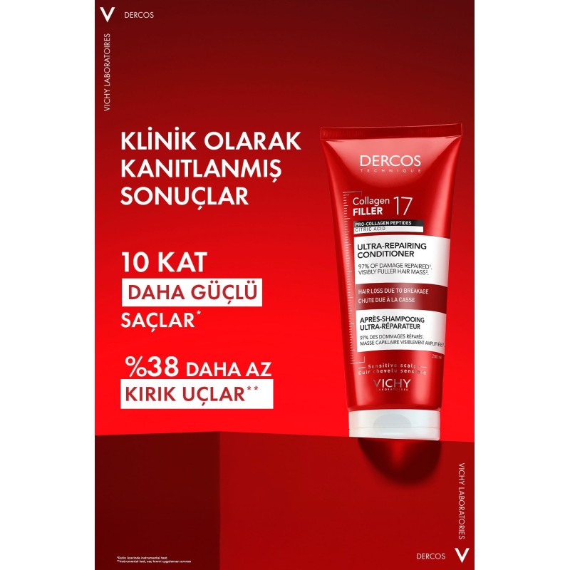 Dercos Collagen 17 Filler Saç Bakım Kremi 200ml