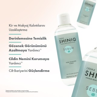Orzax Shiniq Sebum Pore Minimizer Toner 200 ml