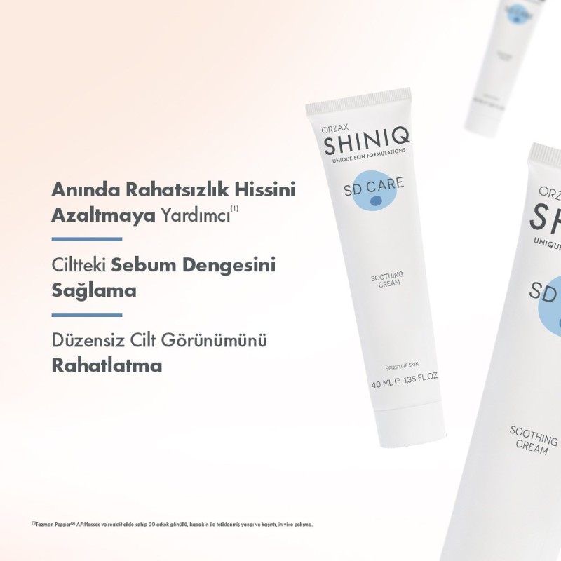 Orzax Shiniq Sd Care Soothing Cream 40 Ml