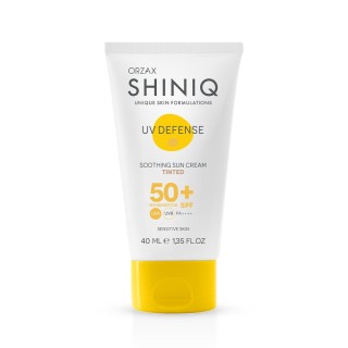 Orzax Shiniq UV Defense Soothing Sun Cream Tinted SPF50+ 40 ml