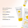 Orzax Shiniq UV Defense Soothing Sun Cream Tinted SPF50+ 40 ml