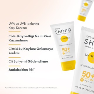 Orzax Shiniq UV Defense Nourishing Sun Cream SPF50+ 40 ml