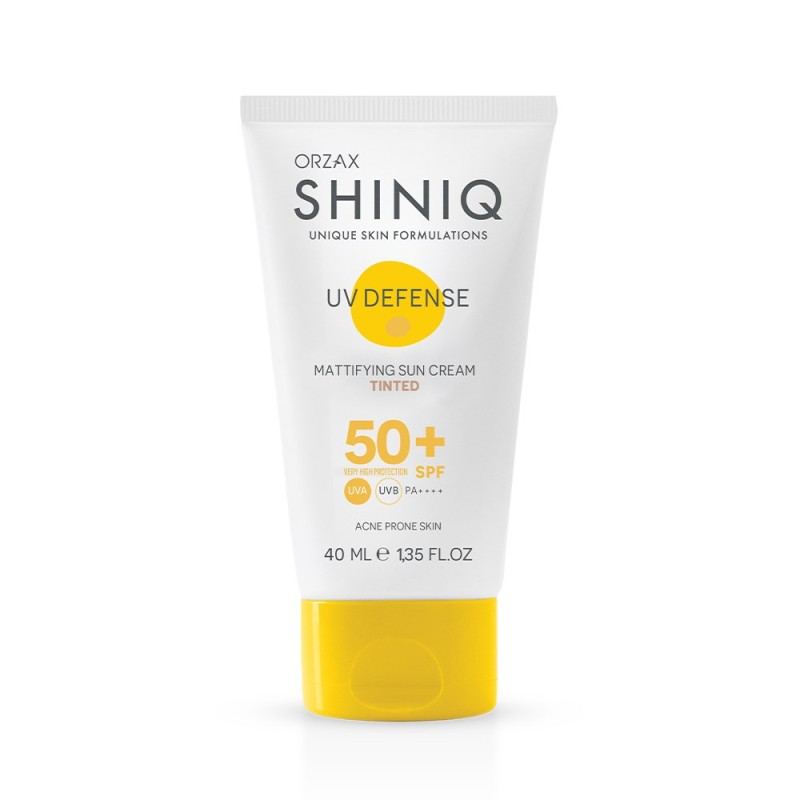 Orzax Shiniq Uv Defence Mattıfyıng Sun Cream Tinted spf+50 40ml
