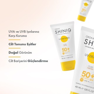 Orzax Shiniq UV Defense Fluid Tinted SPF50+ 40 ml