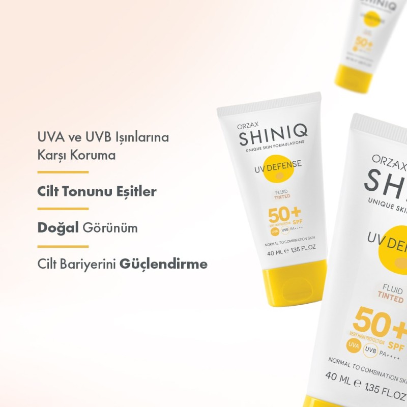 Orzax Shiniq UV Defense Fluid Tinted SPF50+ 40 ml