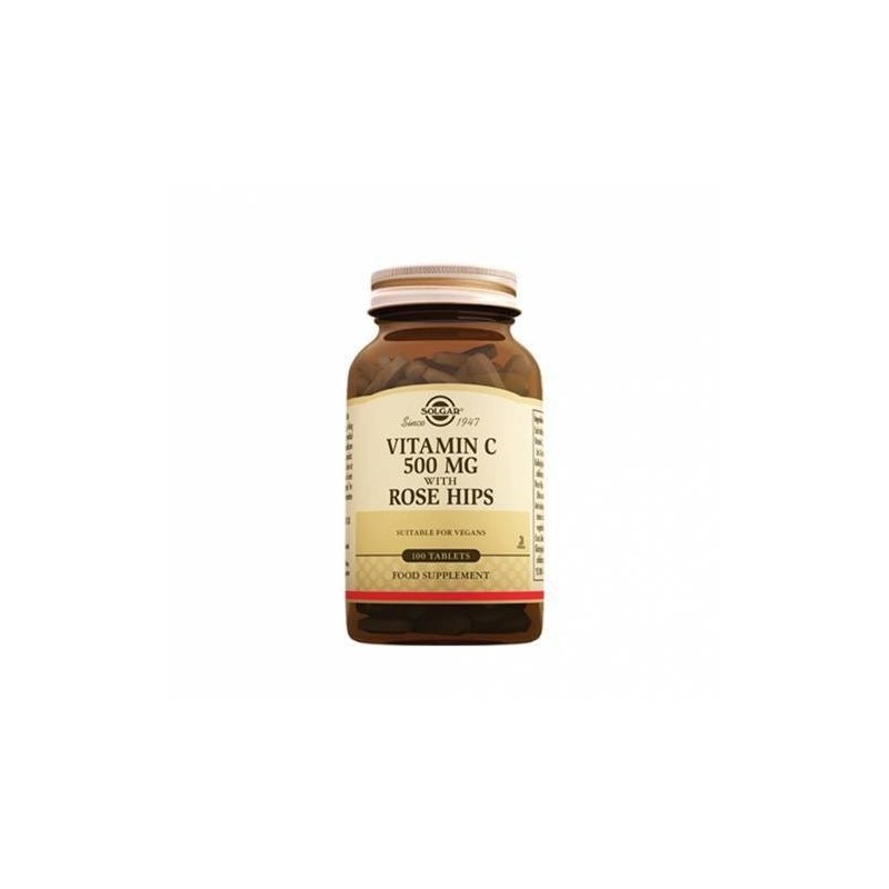Solgar Vitamin C With Rose Hips 100 Tablet