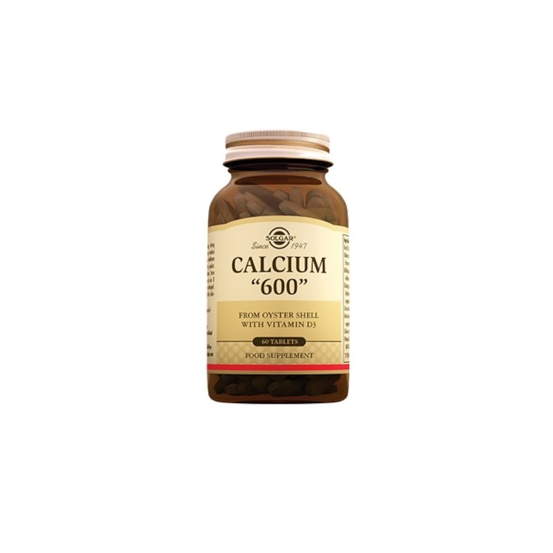 Solgar Calcium 600 Oyster Shell 60 Tablet