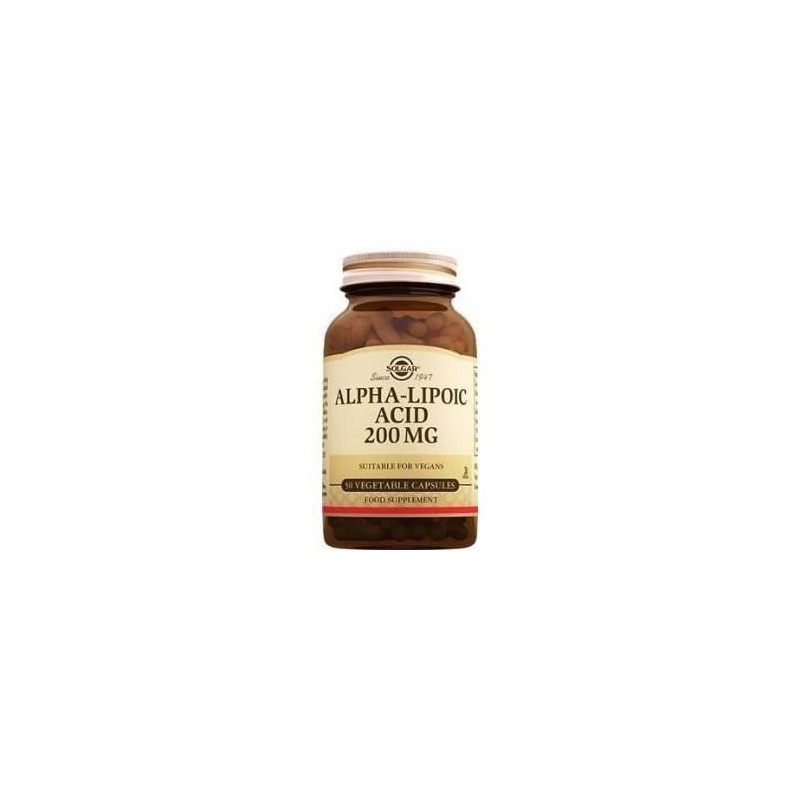 Solgar Alpha Lipoic Acid 200 mg 50 Kapsül