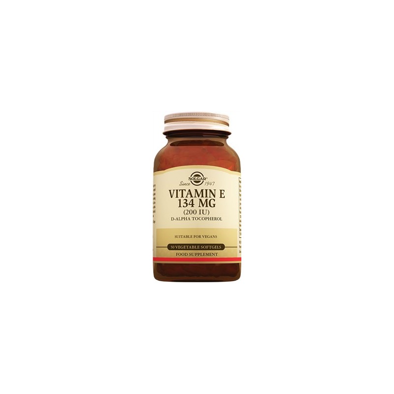 Solgar Vitamin E 200 IU 50 Kapsül