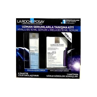La Roche Posay Uzman Serumlarla Tanışma Kiti (HYALU B5 10 ML SERUM + MELA B3 10 ML SERUM )