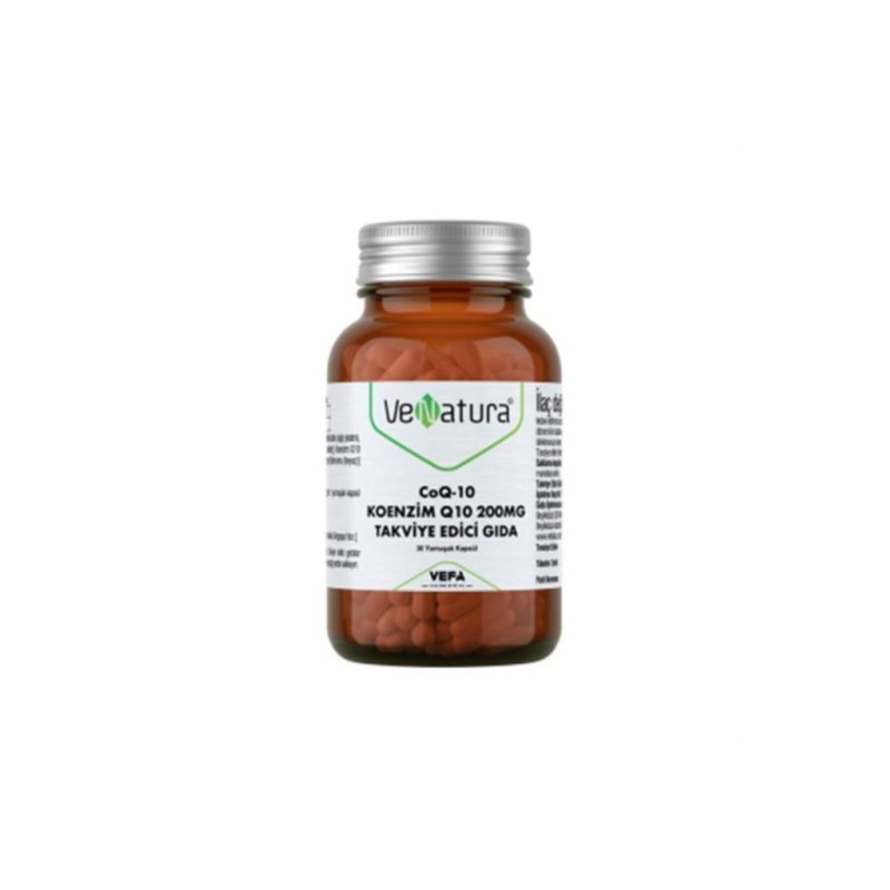 Venatura Koenzim Q10 200 mg 30 Yumuşak Kapsül