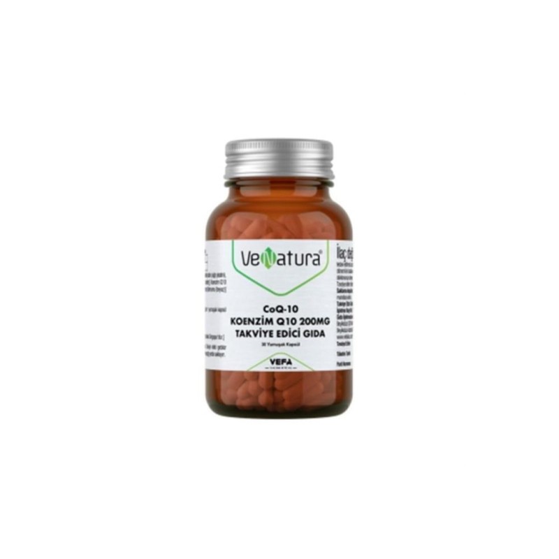 Venatura Koenzim Q10 200 mg 30 Yumuşak Kapsül