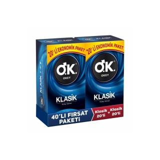 Okey Klasik 40 lı Prezervatif