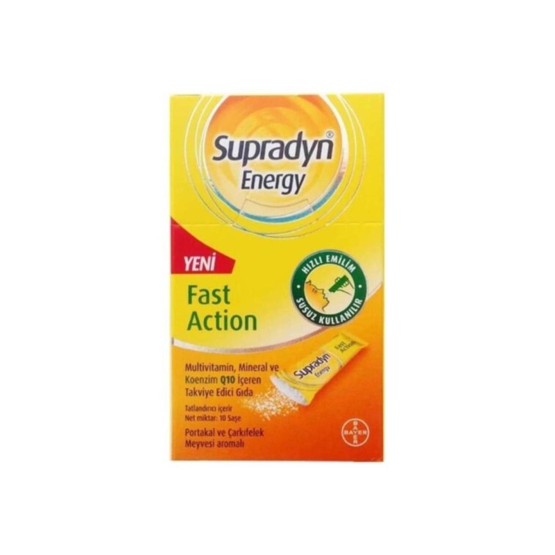 Supradyn Energy Fast Action 10 Saşe