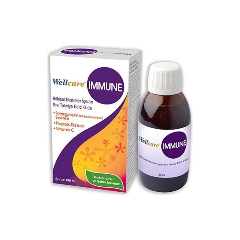 Wellcare Immune 150 ml Şurup