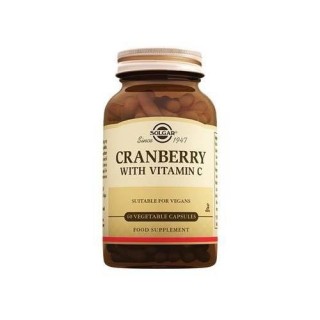 Solgar Cranberry with Vitamin C 60 Kapsül