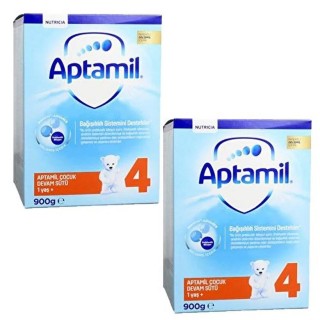 Aptamil 4 Çocuk Devam Sütü 900 gr 2 Adet