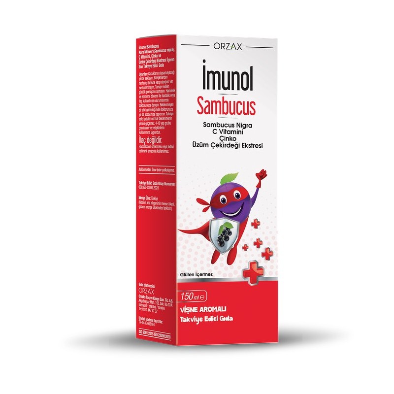 İmunol Sambucus 150 ml Şurup