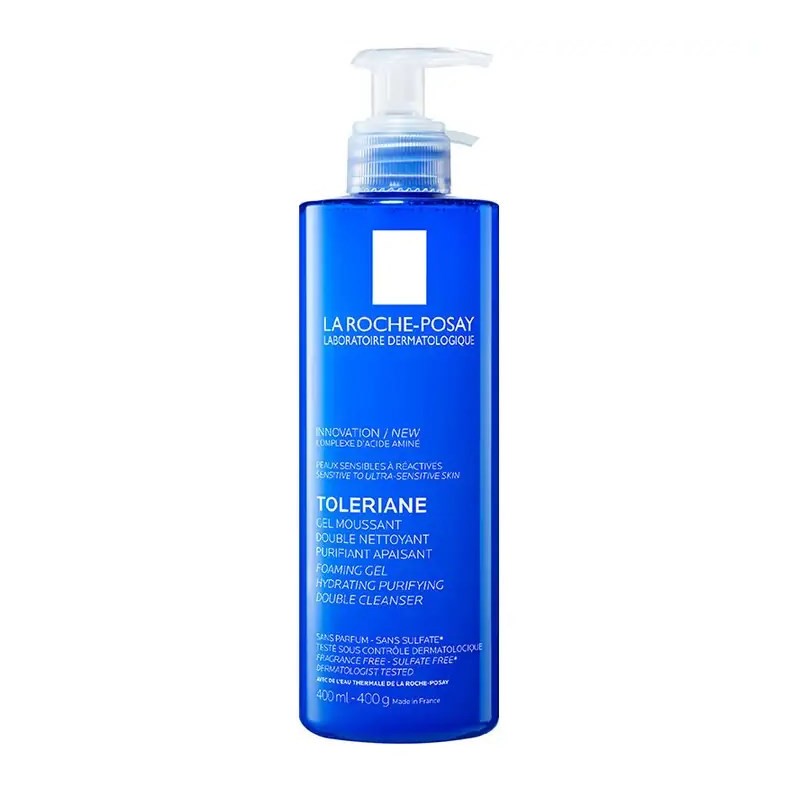 La Roche-Posay Toleriane Hydrating Purifying Çift Etkili 400 ml Yüz Temizleme Jeli