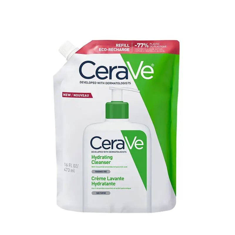 CeraVe Hydrating Cleanser Normal Ve Kuru Ciltler İçin Nemlendiren Temizleyici 473 ml - Refill