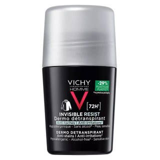 Vichy Homme Invisible Resist İz ve Terleme Karşıtı 50 ml Erkek Roll-On Deodorant