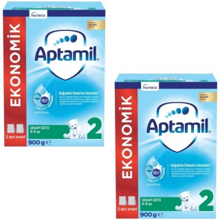 Aptamil 2 Devam Sütü 900 gr 2 Adet