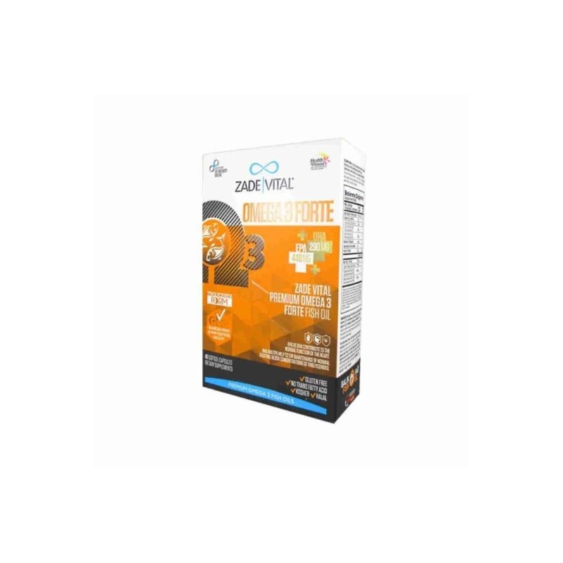 Zade Vital Omega 3 Forte 40 Kapsül