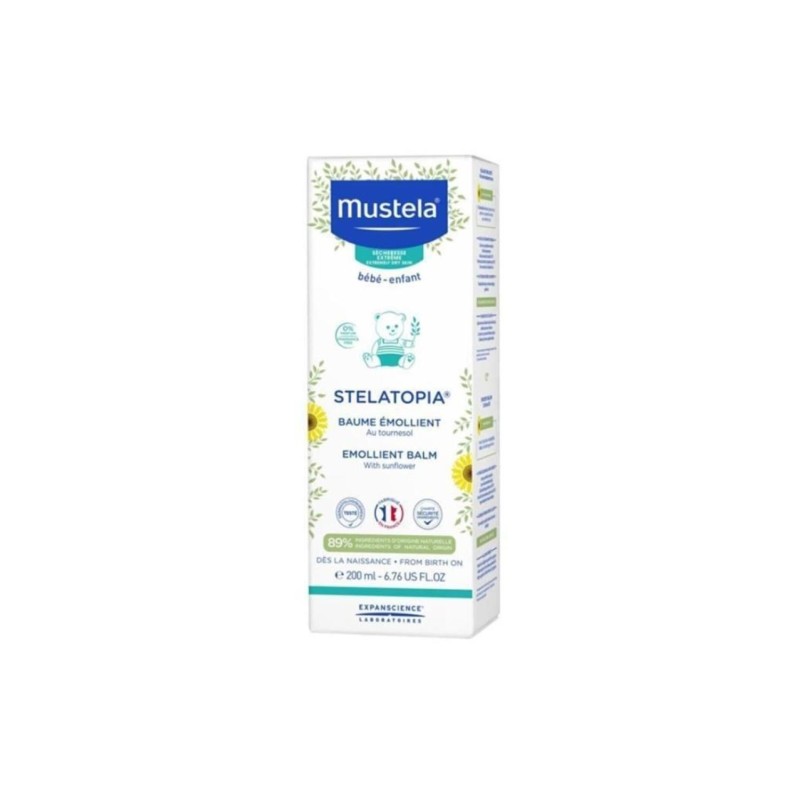 Mustela Stelatopia Emollient Balm 200 ml Bebek Bakım Kremi