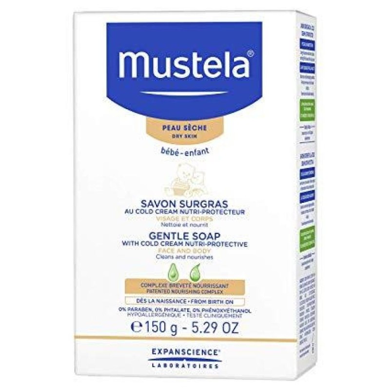 Mustela Cold Cream İçeren 100 gr Bebek Sabunu