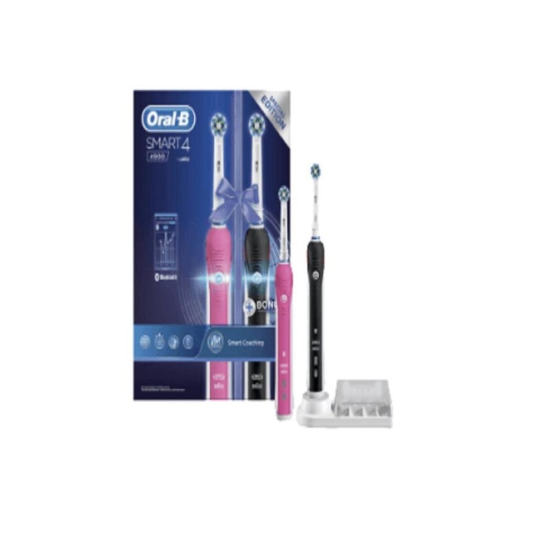 Oral-B Smart 4 4900 Şarjlı Diş Fırçası 2 li Avantaj Paketi