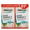 Youplus Daily Omega 3 2 li Paket 30 Kapsül
